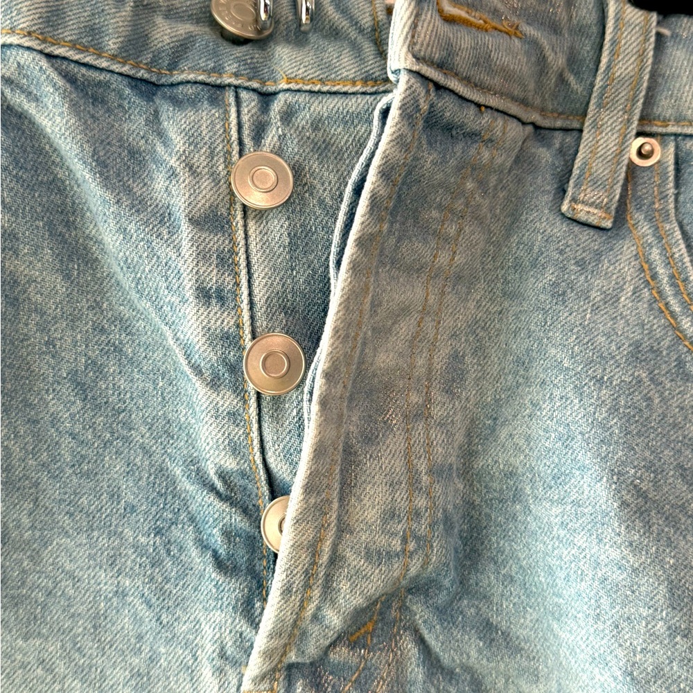 Wild Fable Shimmery Denim cutoffs